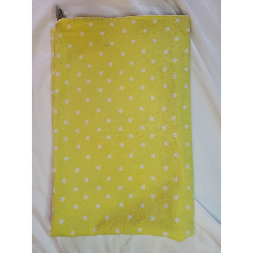 Carters Yellow Starry Blanket Baby Toddler Plush Security Lovey Soft OS